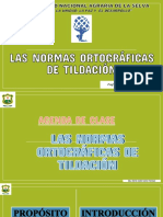 Normas Ortograficas de Tildación