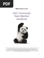 2022 Team Member Handbook - AI Community