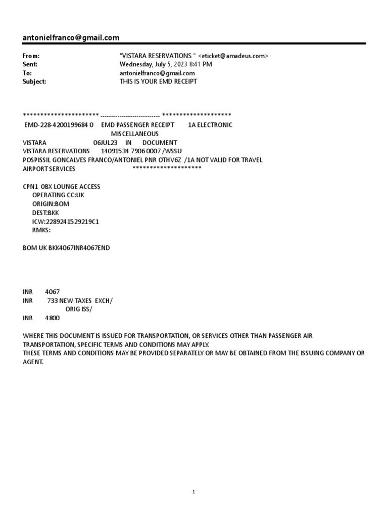 Vistara PDF