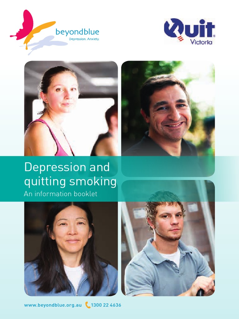Bl0886 Depression and Quitting Smoking Booklet LR PDF Smoking