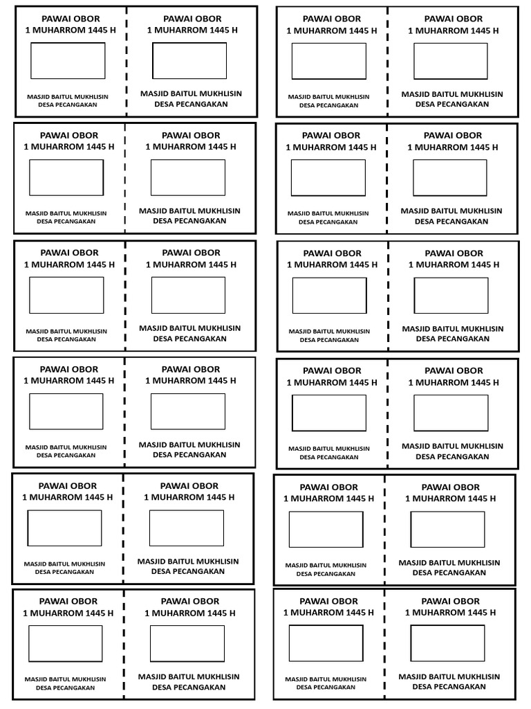 Desain Kupon Sederhana | PDF
