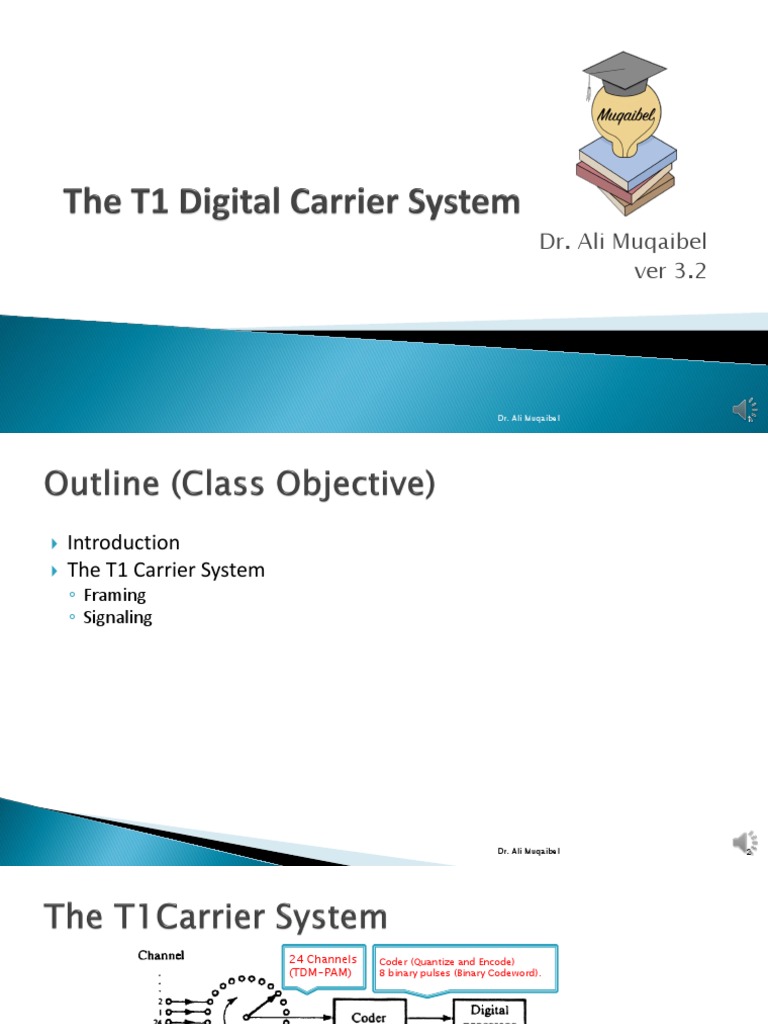Overview of T1 Carrier System | PDF | Technology & Engineering