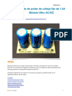 Fuente-de-poder-de-voltaje-fijo-de-1.5A-Módulo-filtro-ACDC
