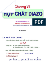 Chương 7 Hợp chất Diazo