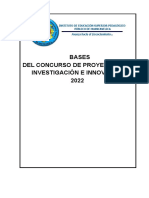 Bases Concurso de Proyectos 2022 Setiembre