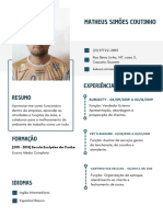 Curriculum Vitae Matheus Simões