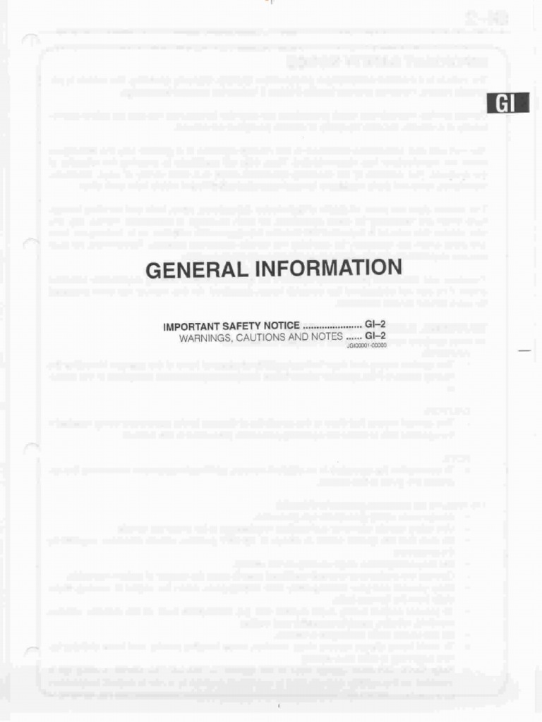 Daihatsu-Wiring Diagram 2000 | PDF