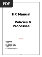 Standard Operating Procedure Human Resources Department - SOP HR ...