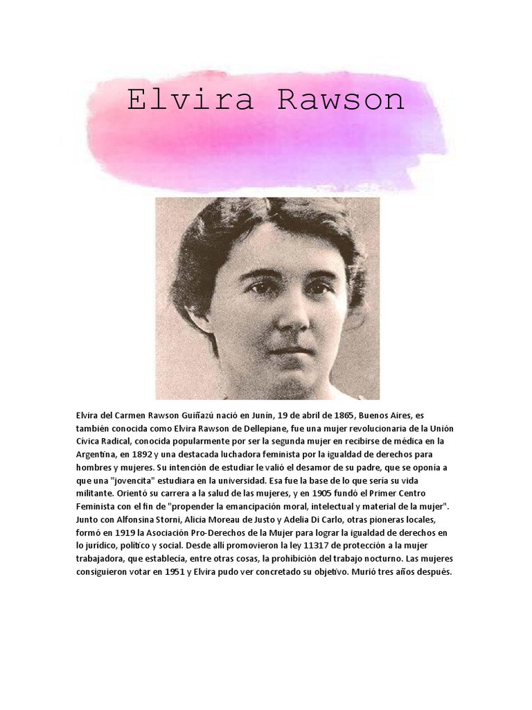 Elvira Rawson PDF