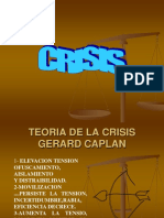 Teoria de La Crisis-Gerard Caplan
