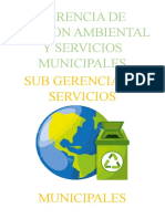 Gerencia de Gestion Ambiental y Servicios Municipales