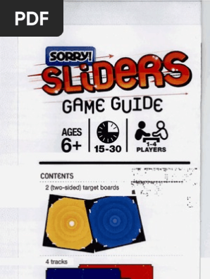 Official Sorry Sliders Game Rules Games Of Mental Skill Board Games