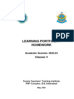 5-Learning Portfolio-Homework-May22