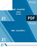 Cluster Voice 3G - Final