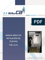 Manual de Manipulación Básica Teléfono