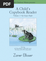 Childs Copybook Reader 1 Sample