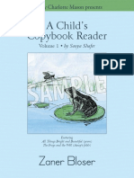 Childs Copybook Reader 1 Sample