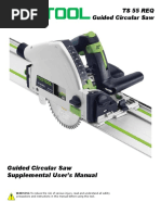 Festool TS55REQ Supplemental Manual