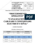 Procedimiento n.021 Canalizaciones Cableados y Conexionado Rev B.