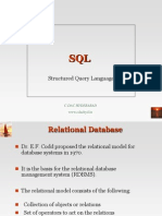 SQL Structured Query Language Explained