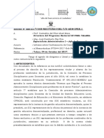 Informe Conformacion de Comite Electoral