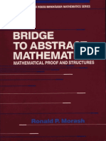 Bridge to Abstract Mathematics Mathematical Proof and Structures