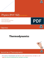 Thermodynamics Week 4