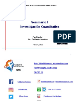 Clase 1 Seminario I Investigación Cuantitativa 03-02-2023 UPEL
