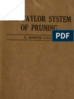 Taylor System of Pruning