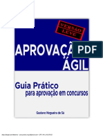 Aprovação Ágil - Guia Prático para Aprovação em Concursos (Versão Leve - 3ª Edição)