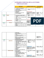 Matriz Calendario Comunal Chuclla