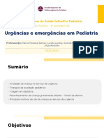 T - 1h - Urgencias e Emergências em Pediatria - V - Estudantes