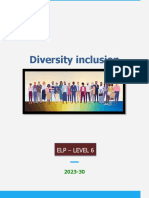 Module 1 - Diversity Inclusion - ELP Level 6