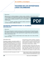 Las Representaciones de Los Artrópodos en La Arqueología Colombiana