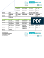 Horarios Tutorias Ed. A Distancia