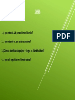 Tarea: 1.-¿ Que Entiende. Ud. Por Accidentes Laborales?