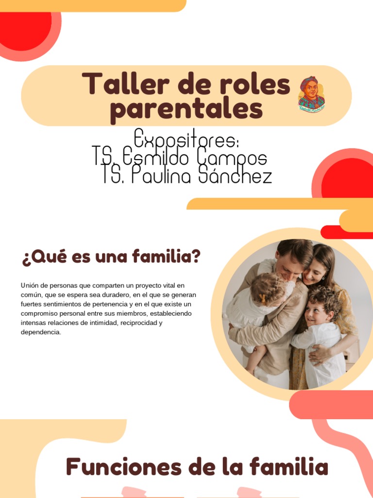 Curated visual reference: Taller Sobre Roles Parentales Pdf Photo Inspiration