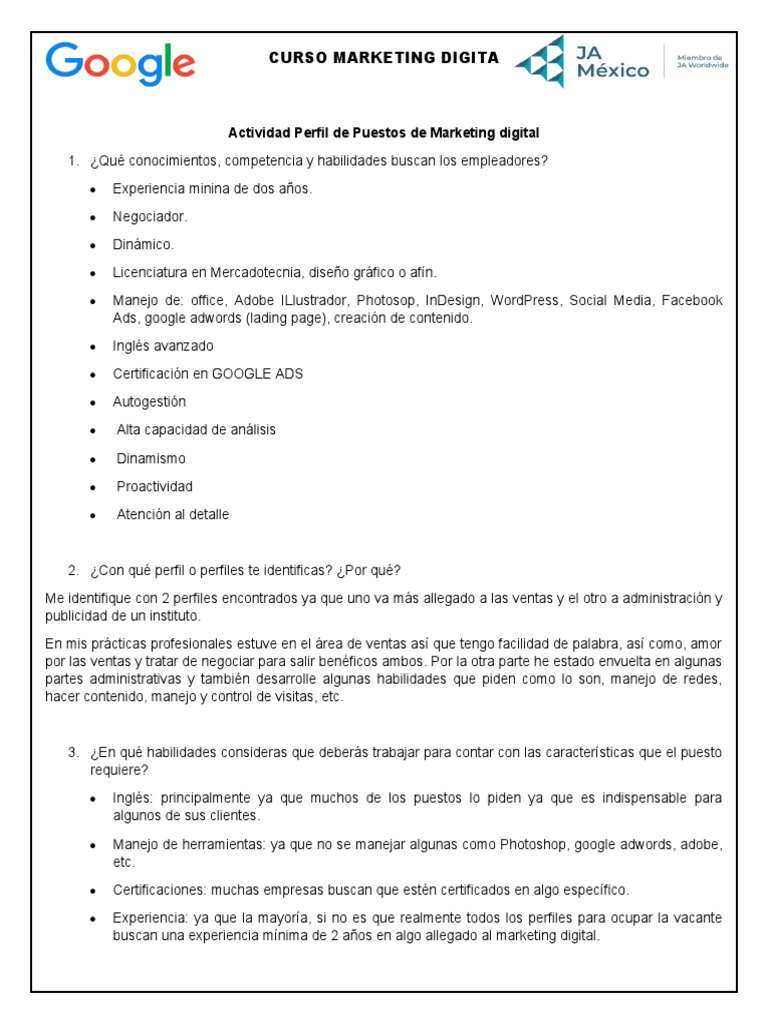 Perfiles del Marketing Digital: Memahami Ragam Peran dan Keahlian di Dunia Digital