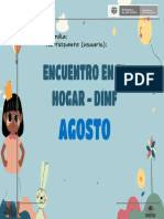 2.encuentro en El Hogar - Agosto PDF