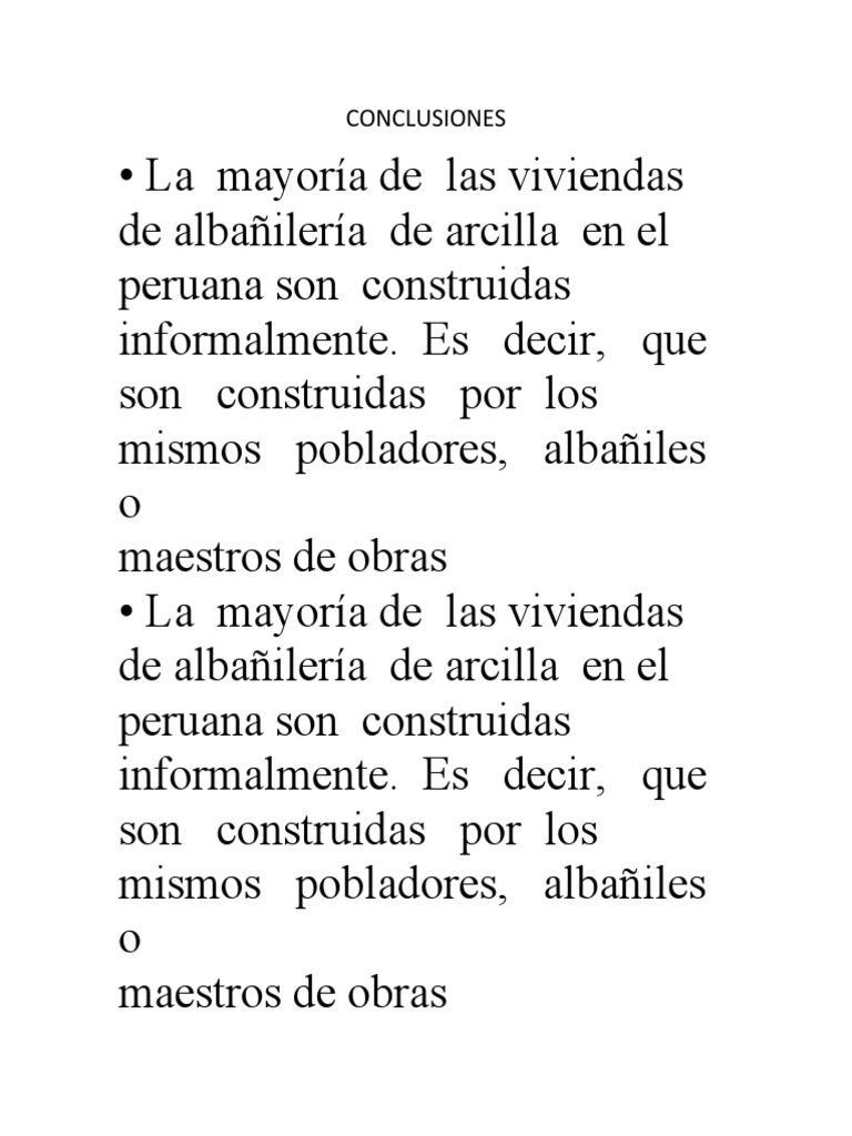 CONCLUSIONES | PDF | Acero