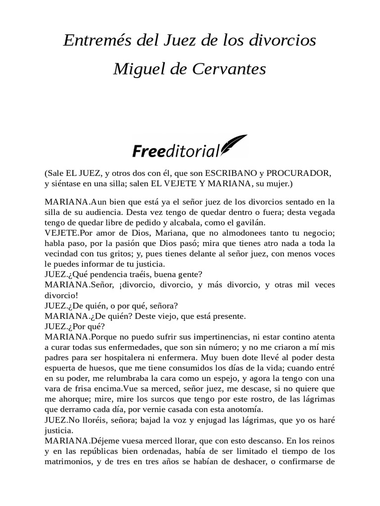 El Juez de Los Divorcios PDF