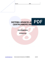 Sistema Arancelario Centroamericano 6ta Enmienda 10 Digitos 2019