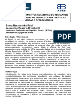 Equipamentos Coletores de Recicláveis para Ambientes de Ensino Características Físicas e Operacionais-Poster