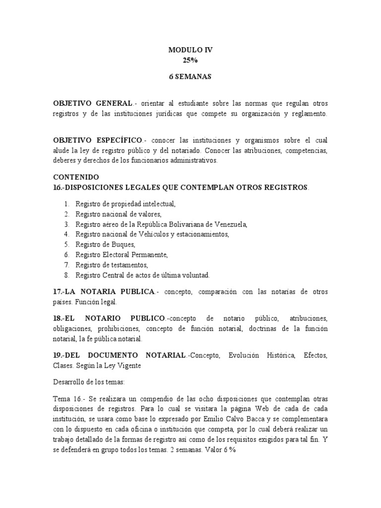 Modulo Iv | PDF