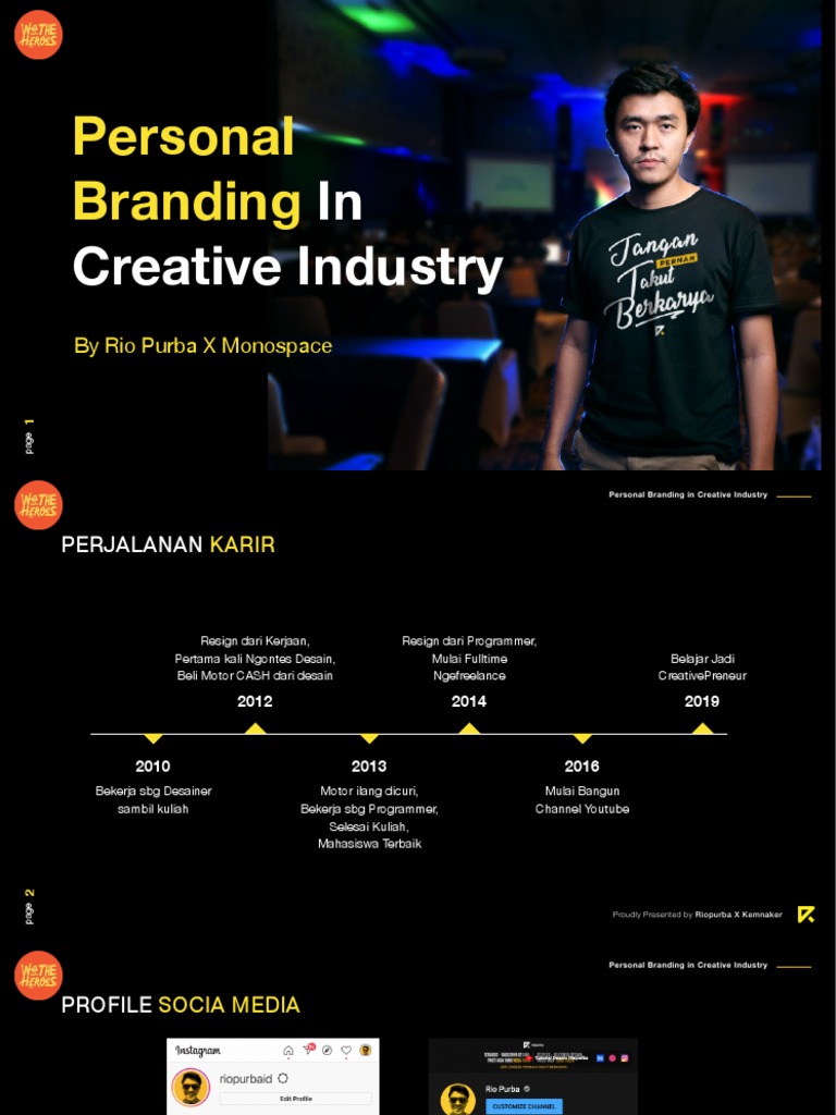 Membangun Personal Brand Kreatif | PDF | Karier & Perkembangan | Bisnis