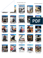 Lista Juegos Digitales PS4