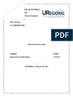 Derecho de Los Pueblos Indigenas Tarea Final