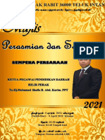 BUKU PROGRAM Persaraaran