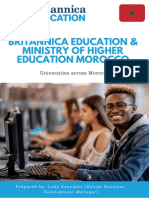 Britannica Education & Ministry of Higher Education Morocco