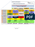 Horario 2023 Primero A